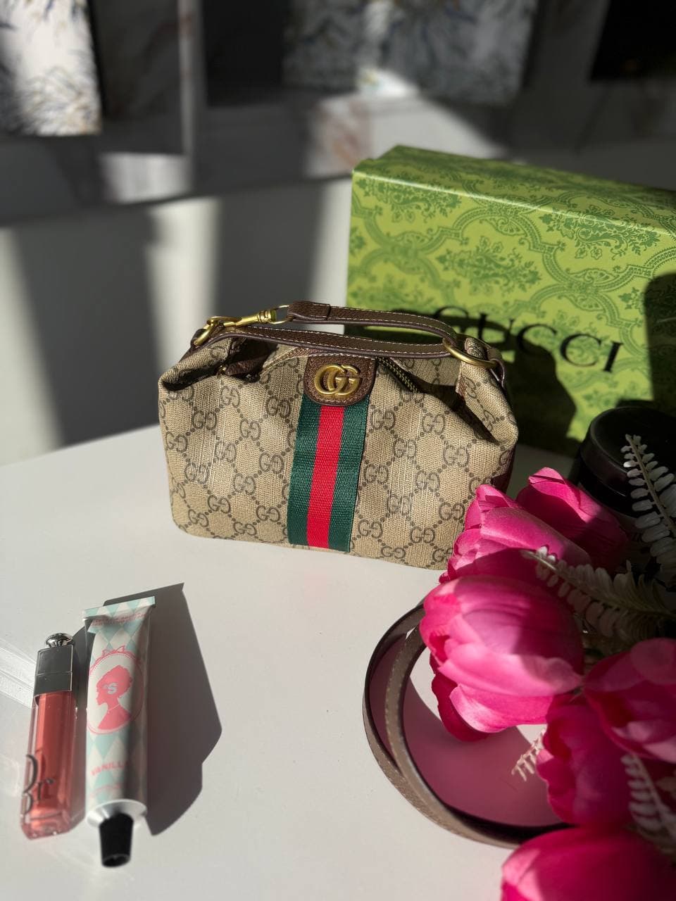Gucci Ophidia GG Mini Shoulder Bag жіноча сумка
