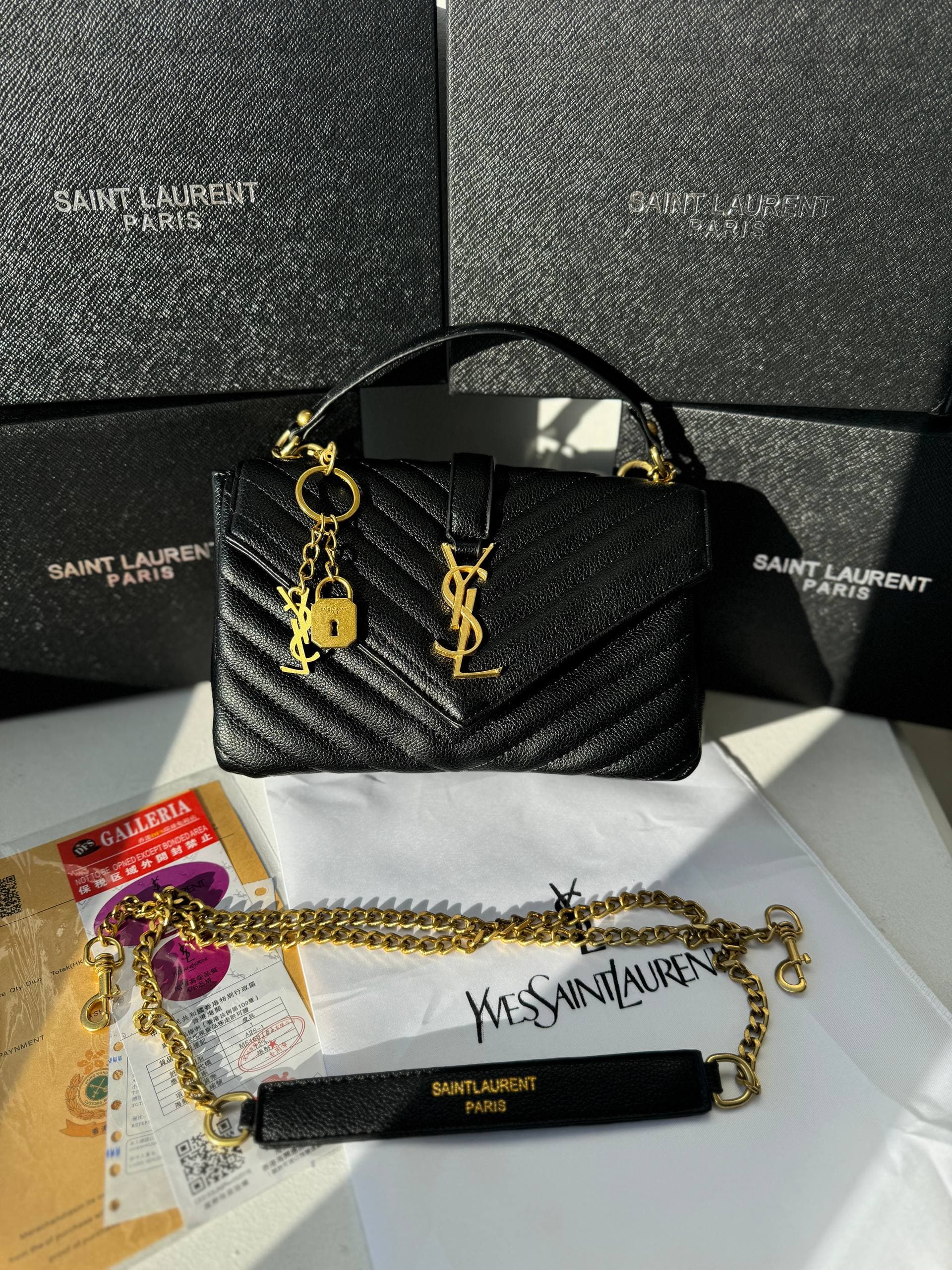 Yves Saint Laurent College Medium сумка
