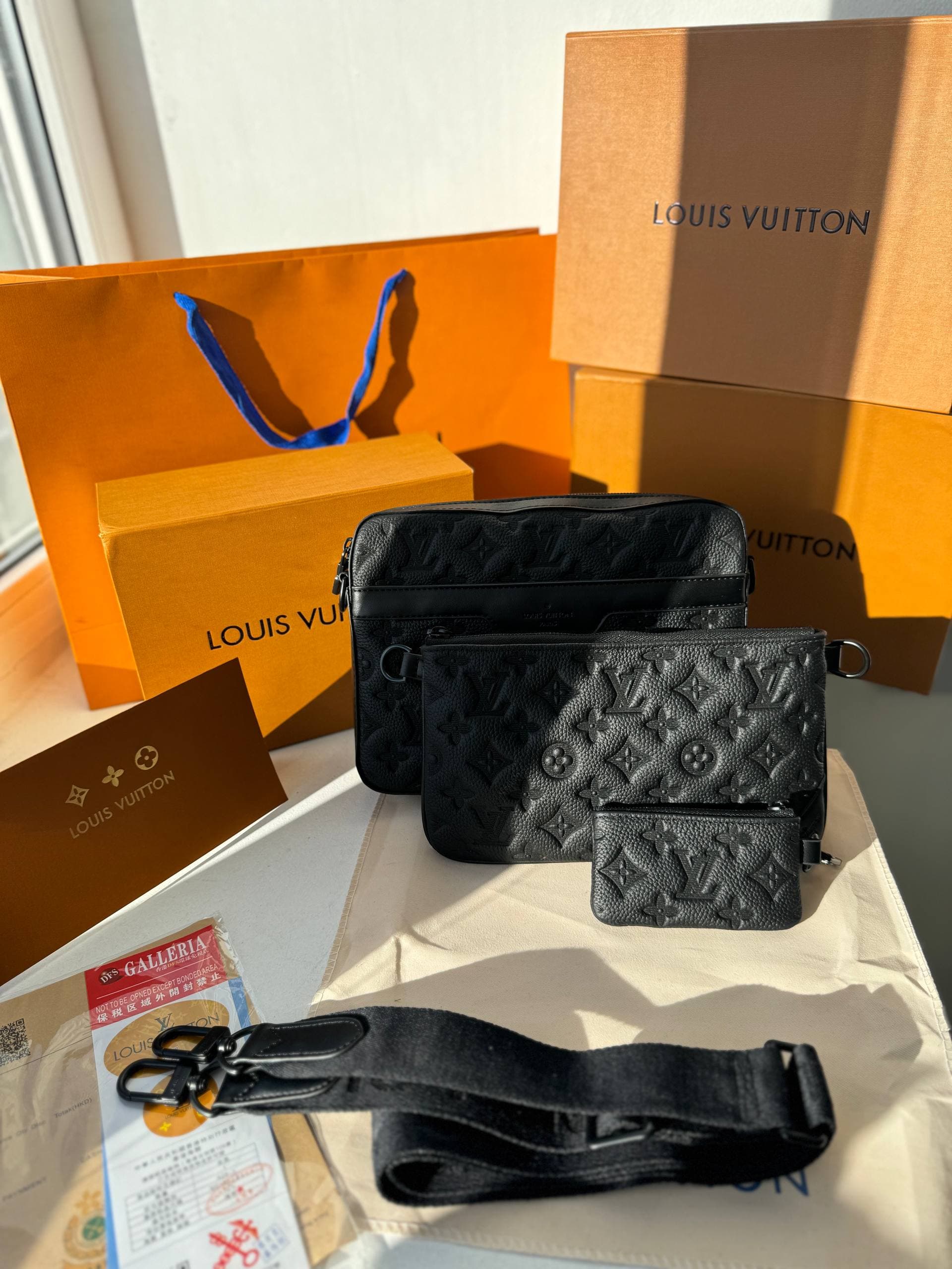 Messenger Louis Vuitton Trio чоловічий