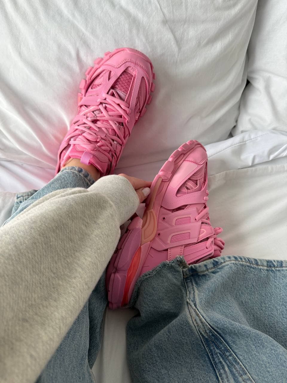 Balenciaga Track Pink Premium кросівки