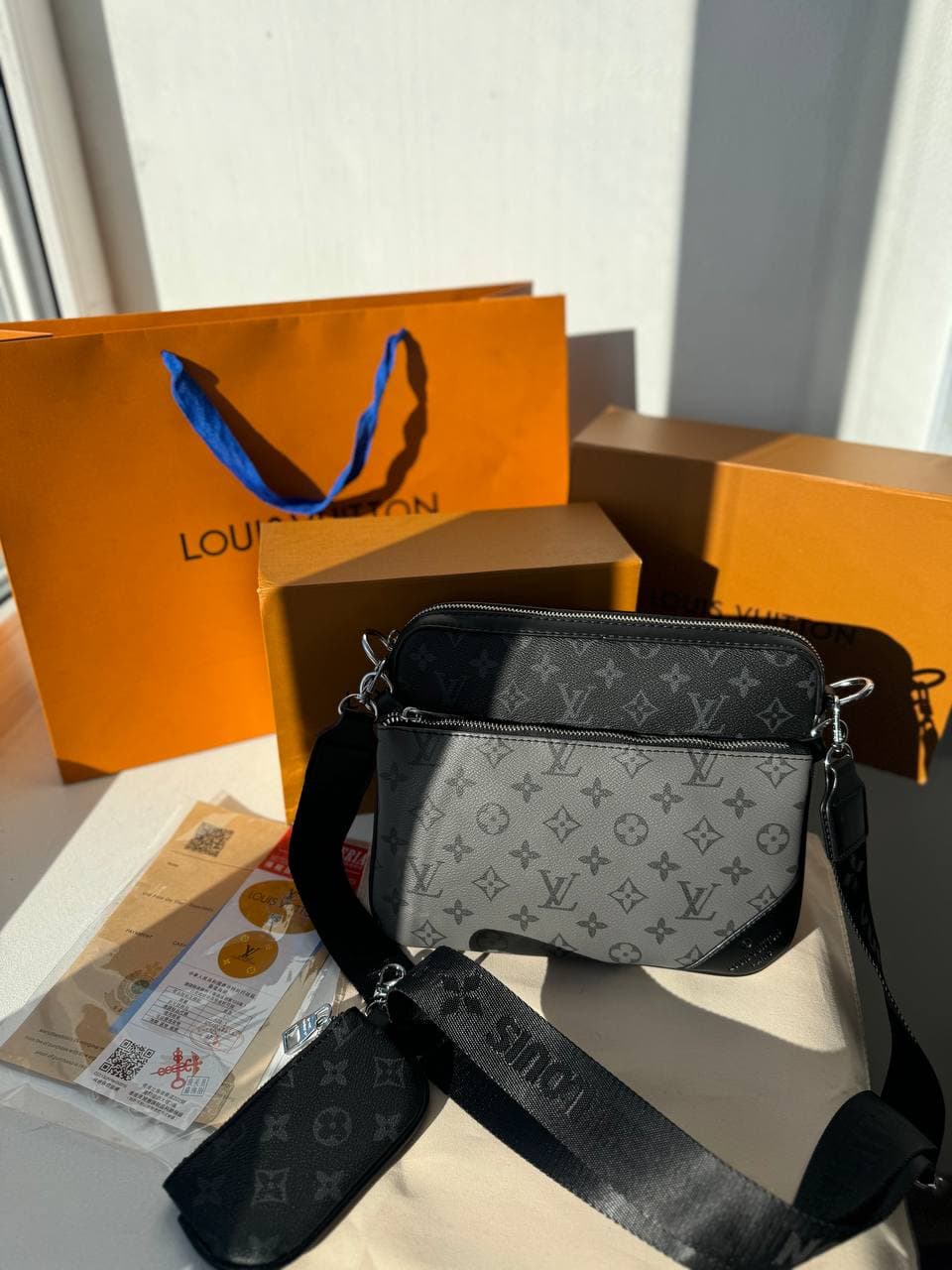 Messenger Louis Vuitton Trio чоловіча