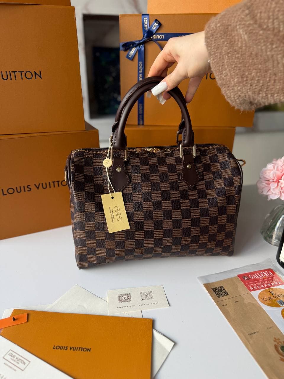 Louis Vuitton Speedy 30 жіноча сумка