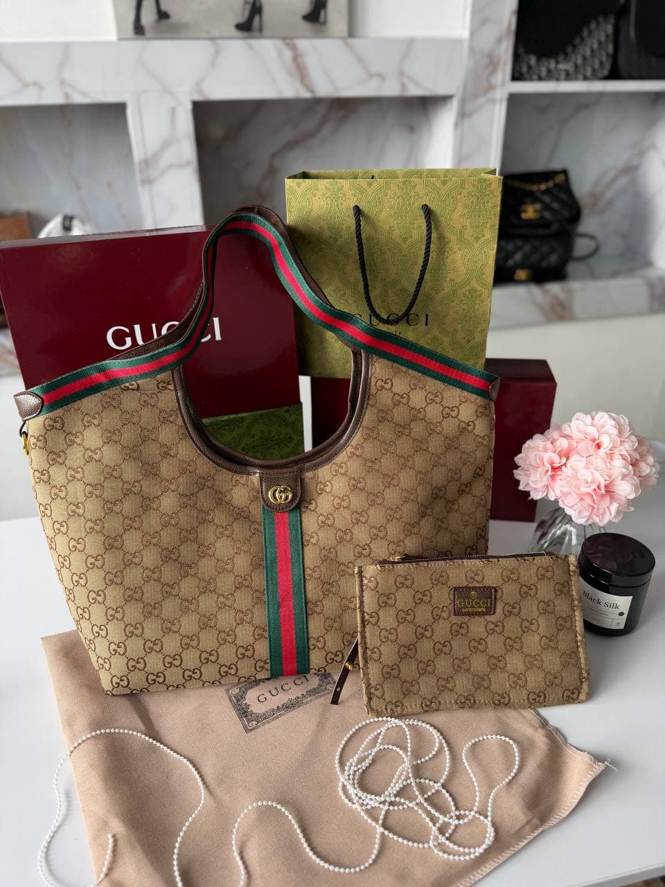 Gucci Giglio tote bag жіноча сумка
