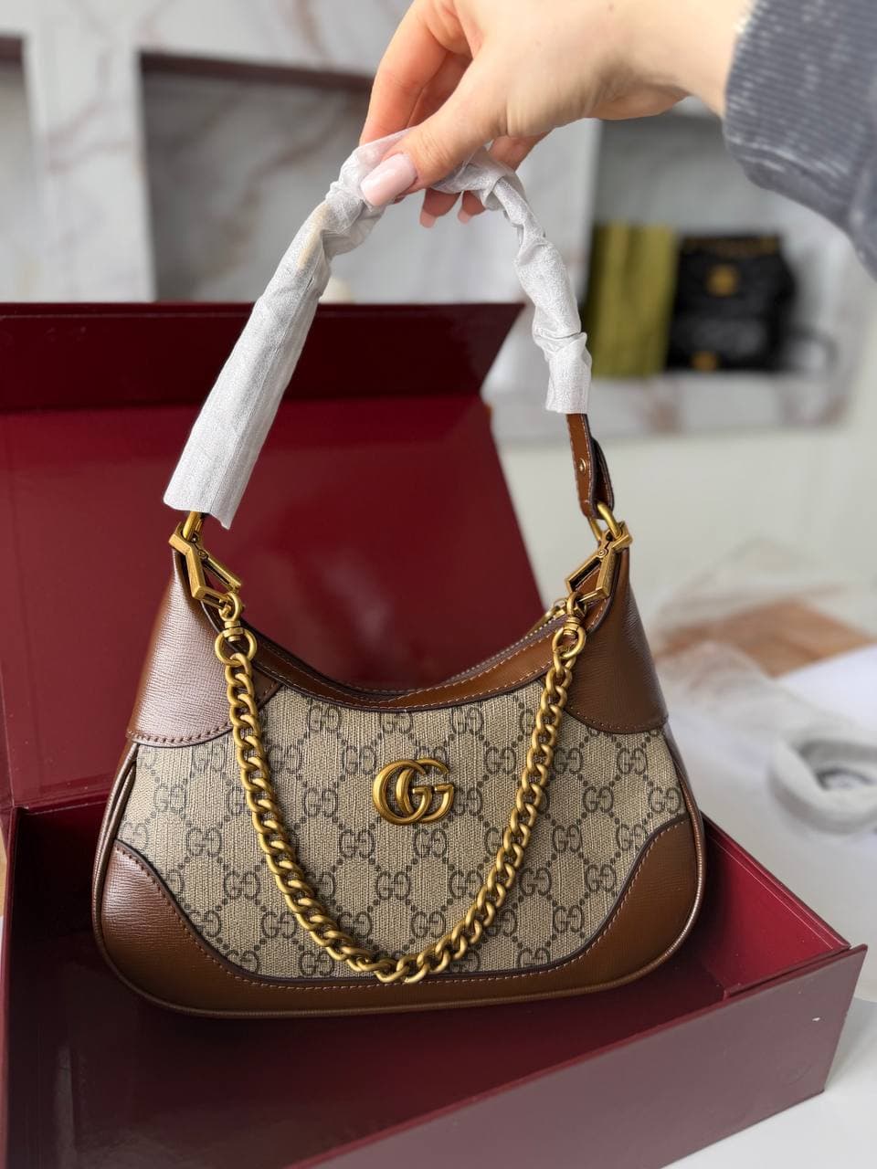 Gucci Small Aphrodite GG жіноча сумка